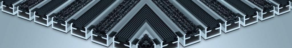 Aluminium-Profilmatten